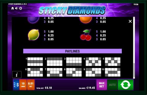 sticky diamonds casino  This slot offers all of those typical casino symbols you love like melons, cherries, grapes, oranges, lemons and of course, the lucky number “7”